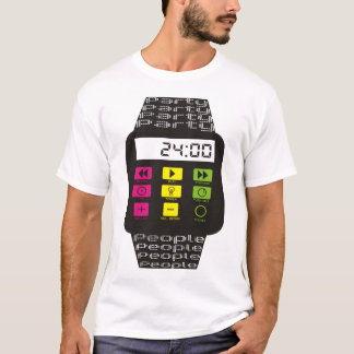 24個の時間のパーティーの人々の腕時計 Tシャツ
