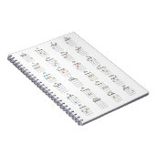 24共通ウクレレ和音カラー参考図 ノートブック (右側)