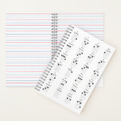 24共通Ukuleleコード表 – UkeチートシートP ノートブック (内側)