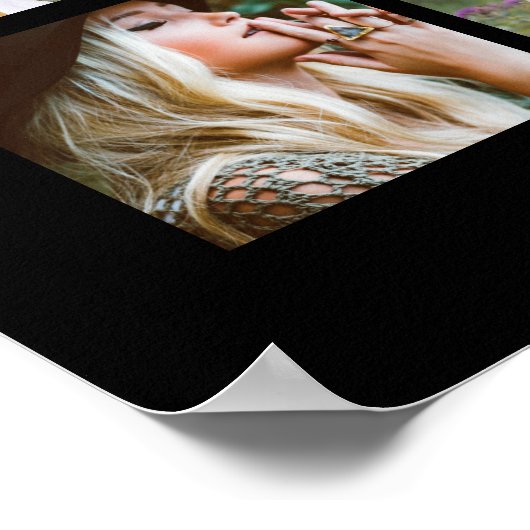 24写真エレガントコラージュ卒業ポスター ポスター (角)