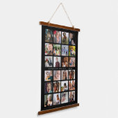 24写真ファミリー名 吊り下げ型タペストリー (傾斜あり)