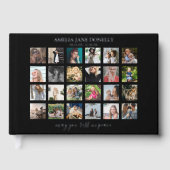 24写真モダンコラージュ ゲストブック (正面)