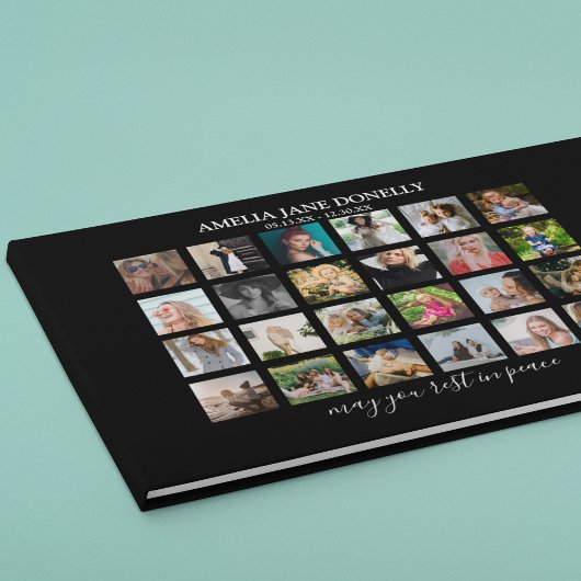 24写真モダンコラージュ ゲストブック