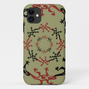 24匹のヤモリ iPhone 11 ケース