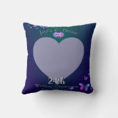 24周年結婚写真 クッション (裏面)