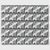 24周年記念 編集可能 ラッピングペーパー (フラット)