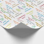 24威厳がある誕生日ギフト包装紙 ラッピングペーパー (角)