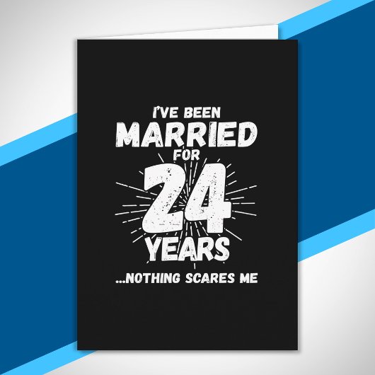 24年目の結婚記念日 面白いギフト カード