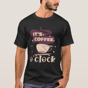 24時のカフェインのコーヒーだ Tシャツ