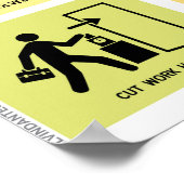 24時間の移動方法 ポスター (角)