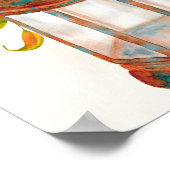 24時間ウェディングシャワーのウェルカムサイン ポスター (角)