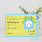 24時間シャワー招待状 招待状 (スタンド正面)