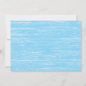 24時間シャワー招待状 招待状 (裏面)