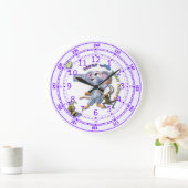 24時間ミロ時計 ラージ壁時計 (ホーム)