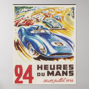 24時間ルマンレース ポスター