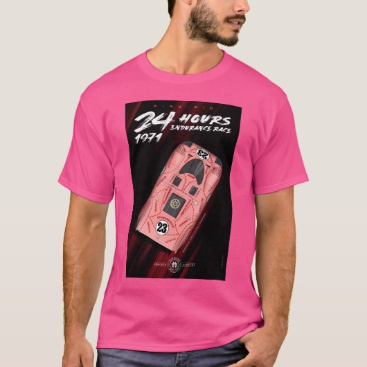 24時間耐久レース1971ジョエストカウセン Tシャツ (正面)