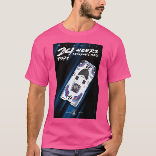 24時間耐久レース1971マルコ・ヴァン・レンネップ Tシャツ (正面)