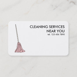 24時間365日の緊急クリーニングサービス 名刺