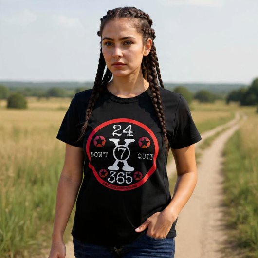 24時間365日やめ間 Tシャツ