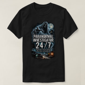 24時間365日超常現象調査中 Tシャツ