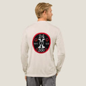 24時間365日 諦めない トライブレンドＴシャツ (背面全体)