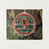 24歩兵師団デザートストーム タペストリー (正面(横))