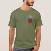 24歩兵師団CIB Tシャツ (正面)