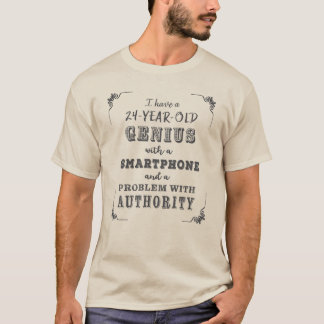 24歳の天才 Tシャツ
