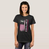24歳の誕生日 1998年 アメリカ国旗 ビンテージ 24歳 Tシャツ (正面フル)