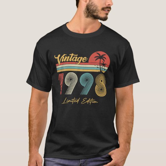 24歳ヴィンテージ1998年限定版24th tシャツ (正面)