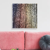 24番目のパターン；抽象化 キャンバスプリント (インサイチュ (リビング))