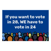 24票に投票 ポスター (正面)