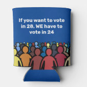 24票に投票 缶クーラー (裏面)