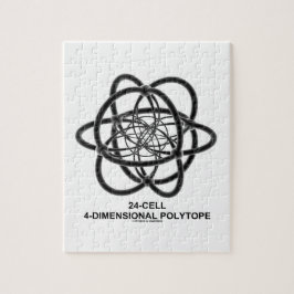 24細胞4次元のPolytope (幾何学) ジグソーパズル