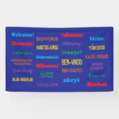 24言語バナ違うーへようこそ 横断幕 (横)