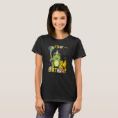 24誕生日カエル両生類 Tシャツ (正面フル)