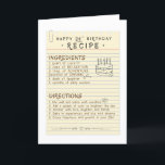 24誕生日カードレシピfor Son サンキューカード<br><div class="desc">24祝歳の誕生日このユニークレシピは、調理師を愛する人に最適!愛のクワートから始め、くつろぎのカップにブレンドし、冒険のテーブルスプーンを追加。スプーン一杯の夢の中でかき混ぜ、笑い声を浴び、親しい友人や家族の散策。暖かさと明るい色のスプラッシュを混ぜ合わせて一日を輝かせ、喜び、笑い、忘れられない瞬間で煮る。新しい思い出と未来の楽しみでシーズン。このレシピは、味と友情とおもしろいでいっぱいの完璧な24歳の誕生日を幕を開ける!カードの内側:スマイルの側面と美しい楽しむ一年の前にサーブ!</div>