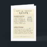 24誕生日カードレシピfor Son サンキューカード<br><div class="desc">24祝歳の誕生日このユニークレシピは、調理師を愛する人に最適！愛のクワートから始め、くつろぎのカップにブレンドし、冒険のテーブルスプーンを追加。スプーン一杯の夢の中でかき混ぜ、笑い声を浴び、親しい友人や家族の散策。暖かさと明るい色のスプラッシュを混ぜ合わせて一日を輝かせ、喜び、笑い、忘れられない瞬間で煮る。新しい思い出と未来の楽しみでシーズン。このレシピは、味と友情とおもしろいでいっぱいの完璧な24歳の誕生日を幕を開ける！カードの内側：スマイルの側面と美しい楽しむ一年の前にサーブ！</div>