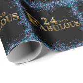 24誕生日 ラッピングペーパー (ロールコーナー)