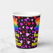 24誕生日:愛するハートパターン, Rainbow 24 紙コップ (右)