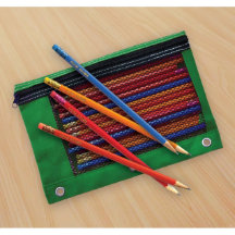 24金箔木製鉛筆と鉛筆ケース