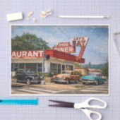 2400 Diner- Fredericksburg  薄葉紙 (クラフト)