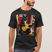 24065_Back Cat On Tele Tシャツ (正面)