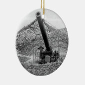 240 mmホウィツァーバッテリB 697th Field Artillery セラミックオーナメント (右)