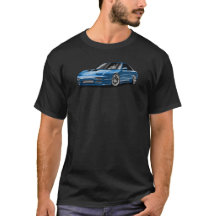 240sx 青い車のイラスト