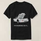 240sx S13 Hatch I working On It Graphic Pullover Tシャツ (デザイン正面)