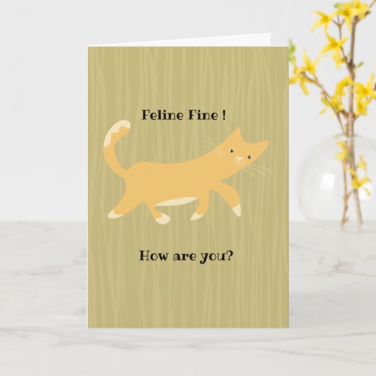 241010_friend_Cat_Feline_素晴らし カード (黄色い花)