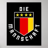 2425 National Flag Soccer Jersey Kit Sport Uniform ポスター (正面)