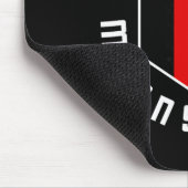 2425 National Flag Soccer Jersey Kit Sport Uniform マウスパッド (コーナー)