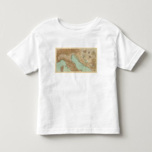 2426北のイタリア トドラーTシャツ (正面)